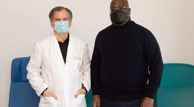 RDC : Félix Tshisekedi soigné en Belgique des suites d’une hernie discale