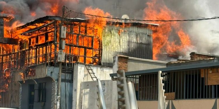 Bukavu : deux serveuses perdent la vie dans un incendie qui a ravagé le Bar-resto Métro