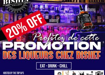 Bukavu : le Resto-Bar BiSHEF annonce une méga promotion de réduction de 20% sur tous ses Vins et Liqueurs