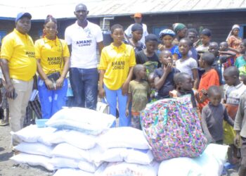 Nord-Kivu : la journaliste Mamy Lutonde Sharia au chevet des rescapés de la guerre à Nyiragongo