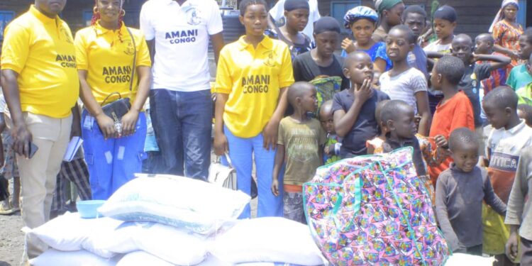 Nord-Kivu : la journaliste Mamy Lutonde Sharia au chevet des rescapés de la guerre à Nyiragongo