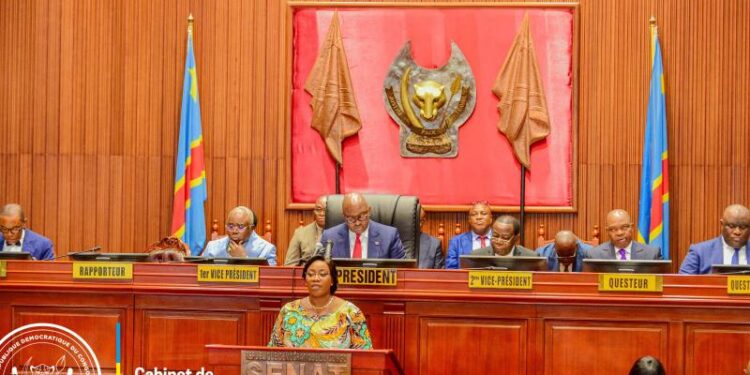RDC : les sénateurs valident la répartition des postes aux bureaux des commissions