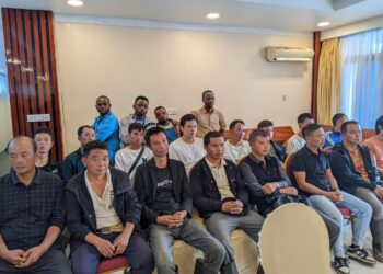 Sud-Kivu : 17 sujets chinois, 5 Congolais et un burundais arrêtés dans un site minier à Walungu