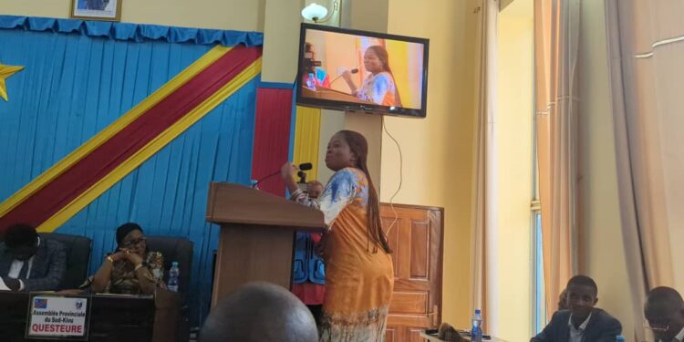 Sud-Kivu : la députée Béatrice Navano attire l’attention du Gouverneur sur les réalités qui doivent intégrer le budget adopté pour l’exercice 2025