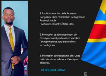 RDC : Président honoraire des étudiants du Sud-Kivu, le Dr Ushindi Romeo se lance dans la course à la présidence du Conseil National de la Jeunesse Congolaise