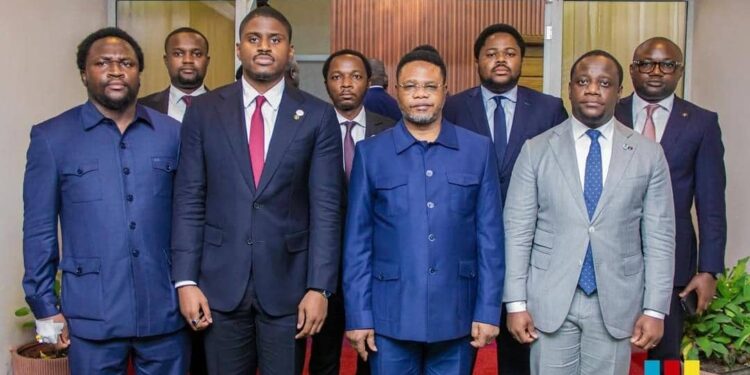 Consultations politiques en RDC : les Réseaux des Jeunes Parlementaires rencontrent le Conseiller Spécial du Chef de l’État