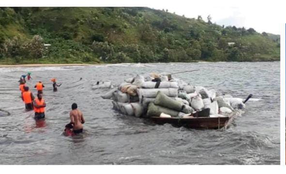 Sud-Kivu:Trois morts, 10 rescapés et 37 disparus dans le chavirement d&rsquo;une embarcation en bois sur le lac Kivu