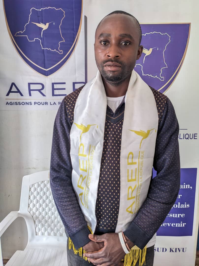 Politique : Erick Balume Bahavu adhère dans le parti AREP