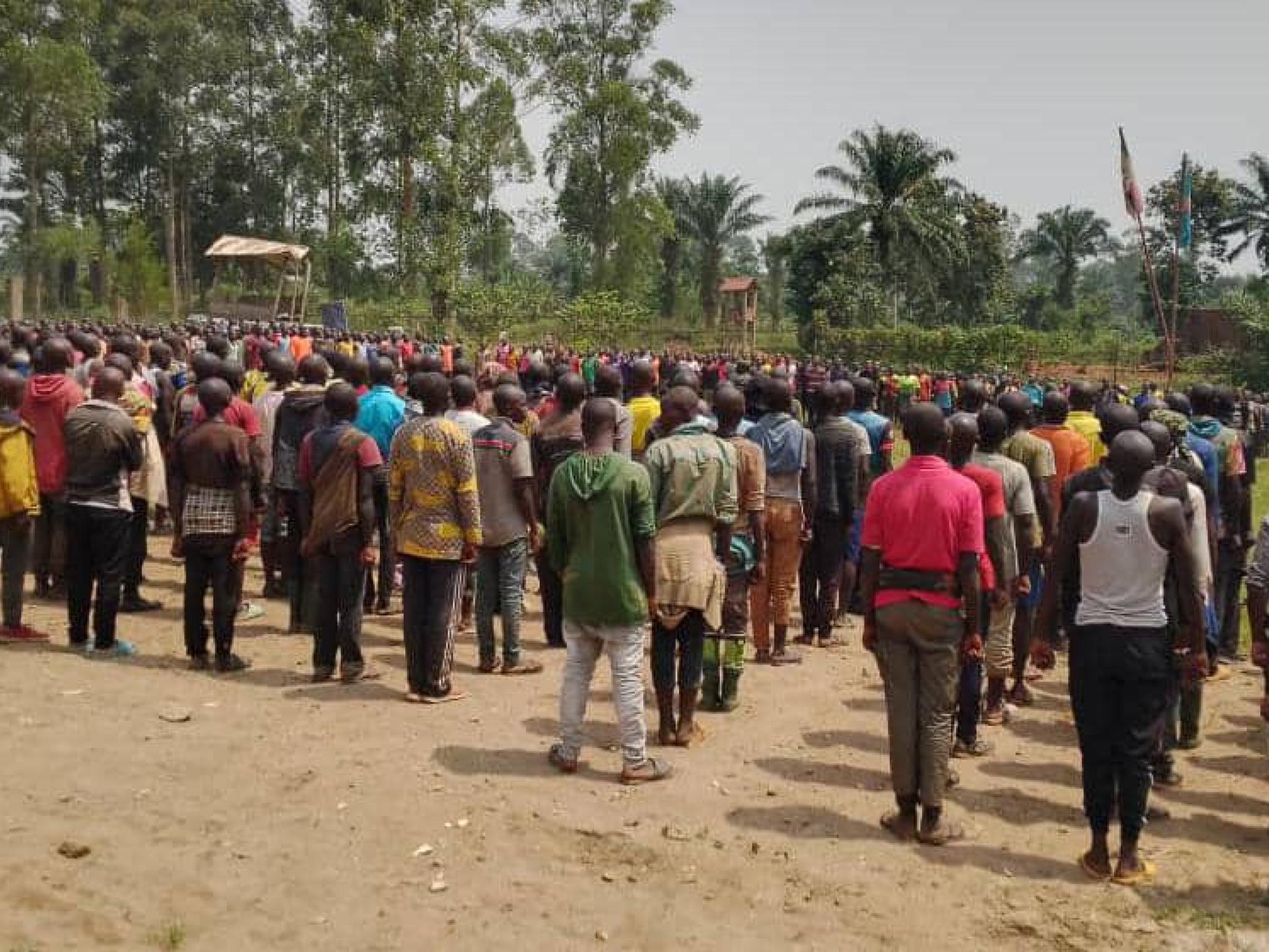 Nord-Kivu : après avoir fui le recrutement forcé du M23, 786 jeunes décident de servir l&rsquo;Armée congolaise