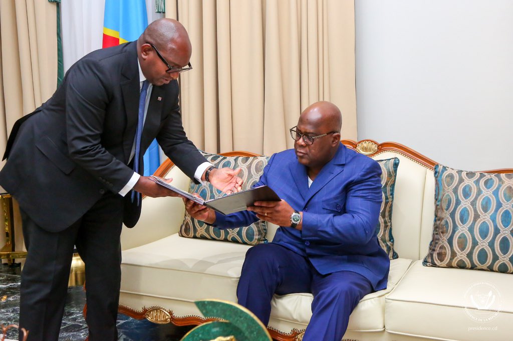 RDC: Sama Lukonde présente sa démission au chef de l’État.