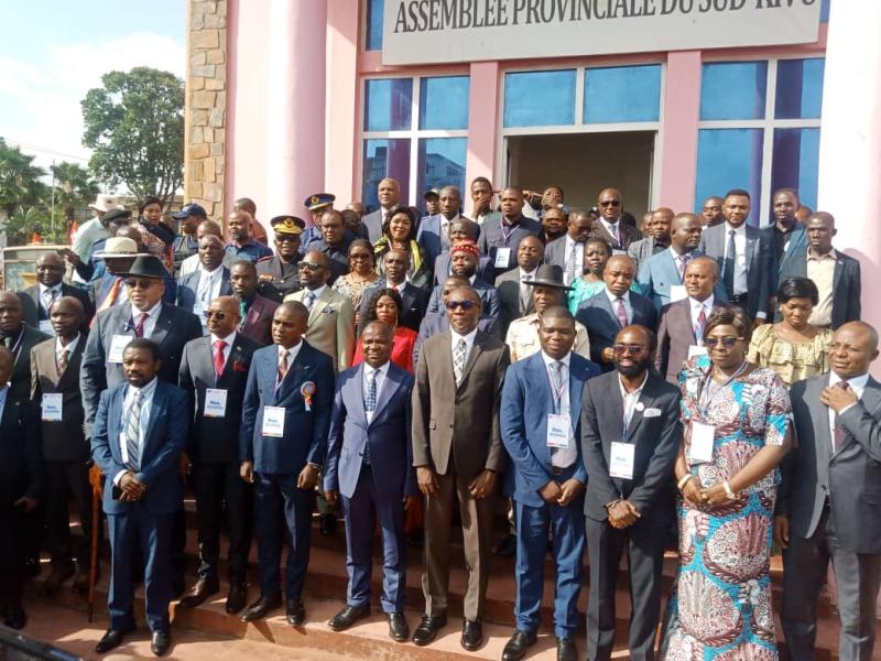 Sud-Kivu : Les députés Zihindula Kabeza, Lunanga Anani et Mufariji Doudou à la tête du bureau d’âge de l’assemblée provinciale.