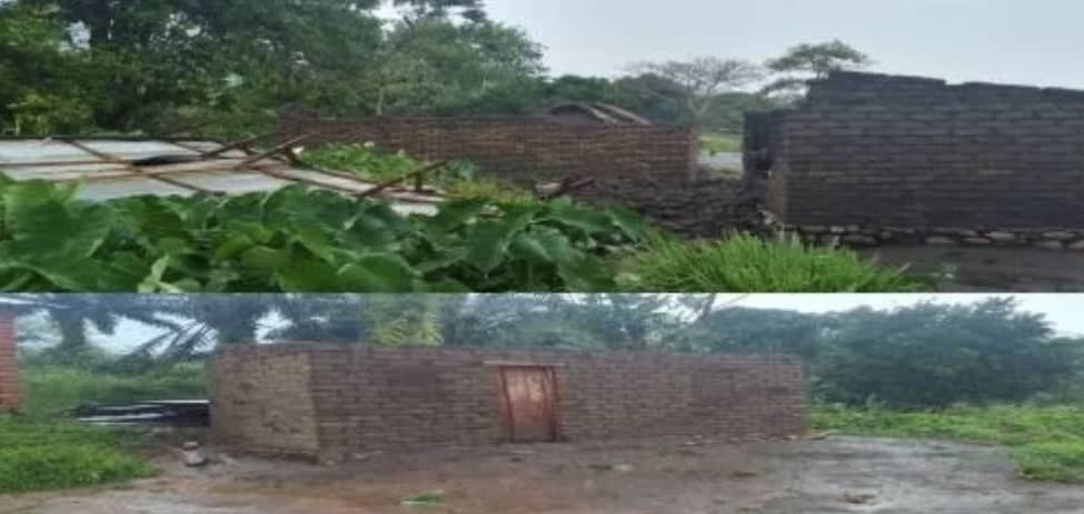 Sud-Kivu : 200 maisons et une école emportées par un vent violent à Fizi