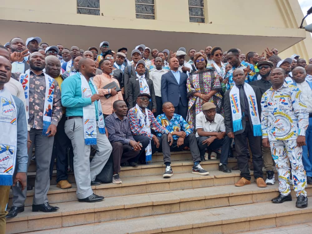 Bukavu : Kinja Mwendanga Béatrice, une fervente militante prête à tout pour l&rsquo;émergence de l&rsquo;UDPS, son parti.