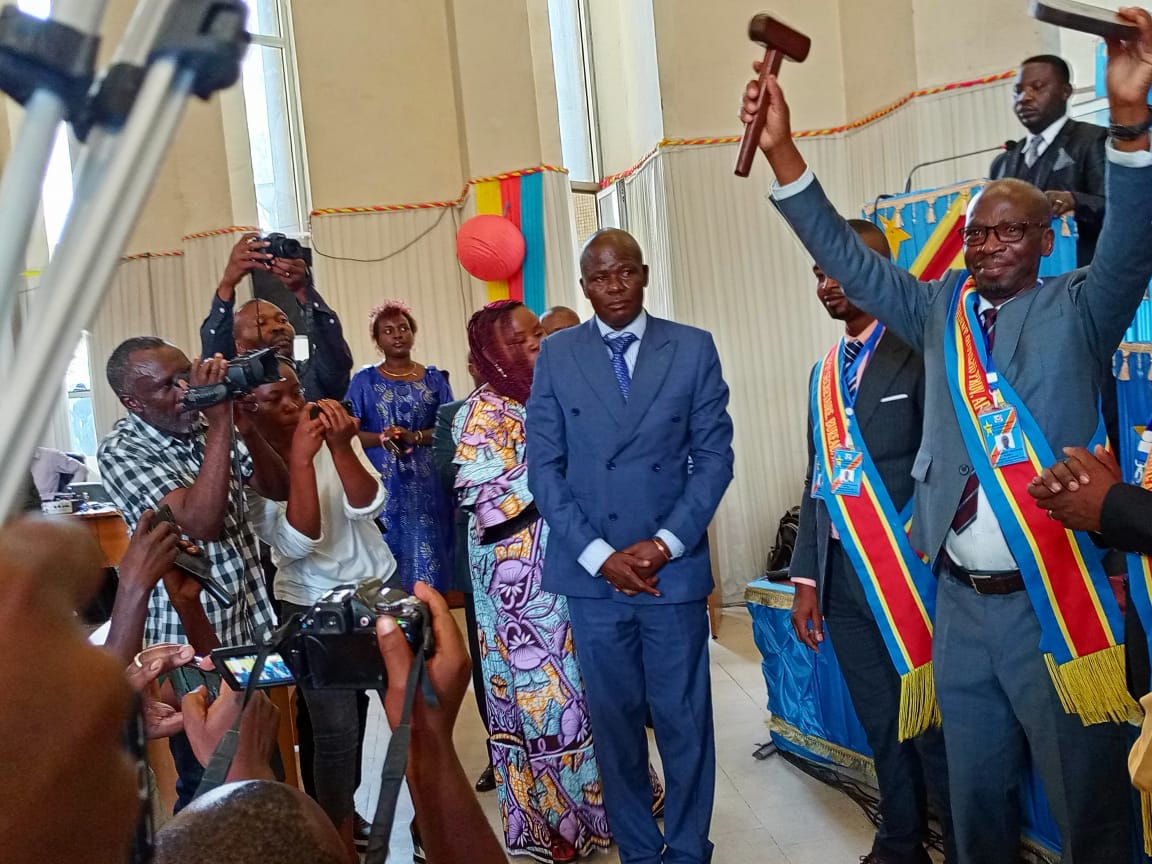 Nord-Kivu : Installation du bureau provisoire à l’Assemblée provinciale.