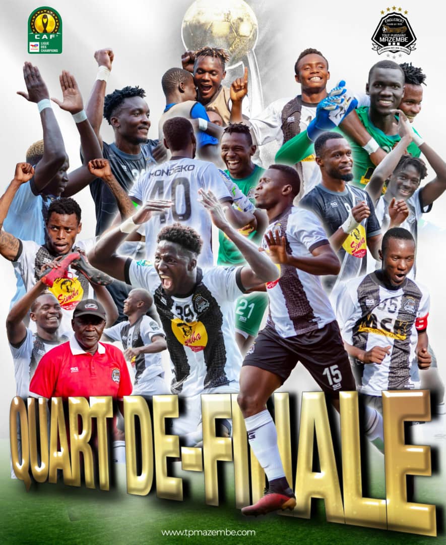 League des champions de la CAF: le Tout-Puissant Mazembe s’envole en quarts de finale après sa victoire face à Pyramide FC