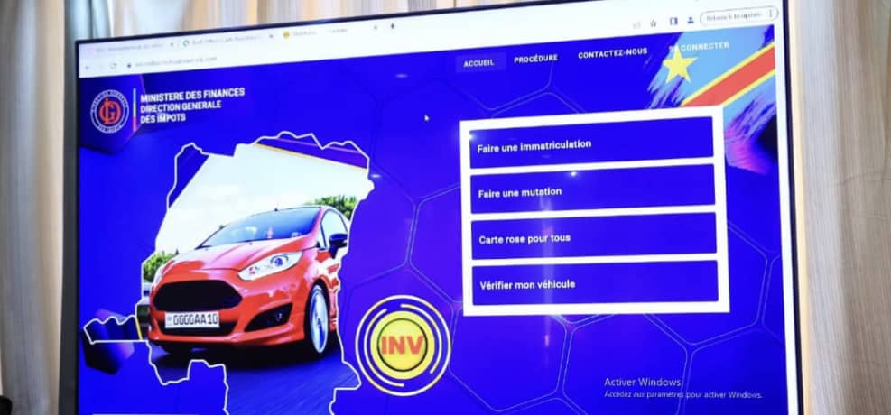 La RDC: A partir du 1er mars 2024, toutes les demandes des plaques d’immatriculation des véhicules s’effectueront en ligne.