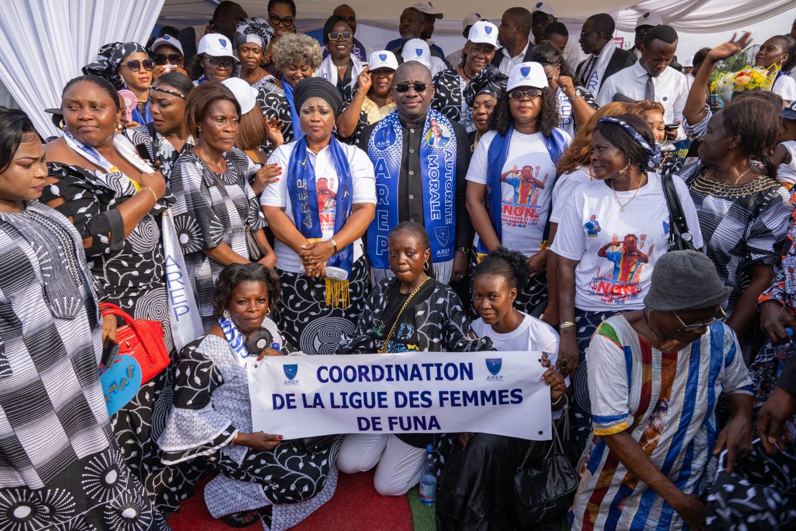RDC : les femmes du parti Agissons pour la République, du ministre d’État, maître Guy Loando clôture le mois de la femme.