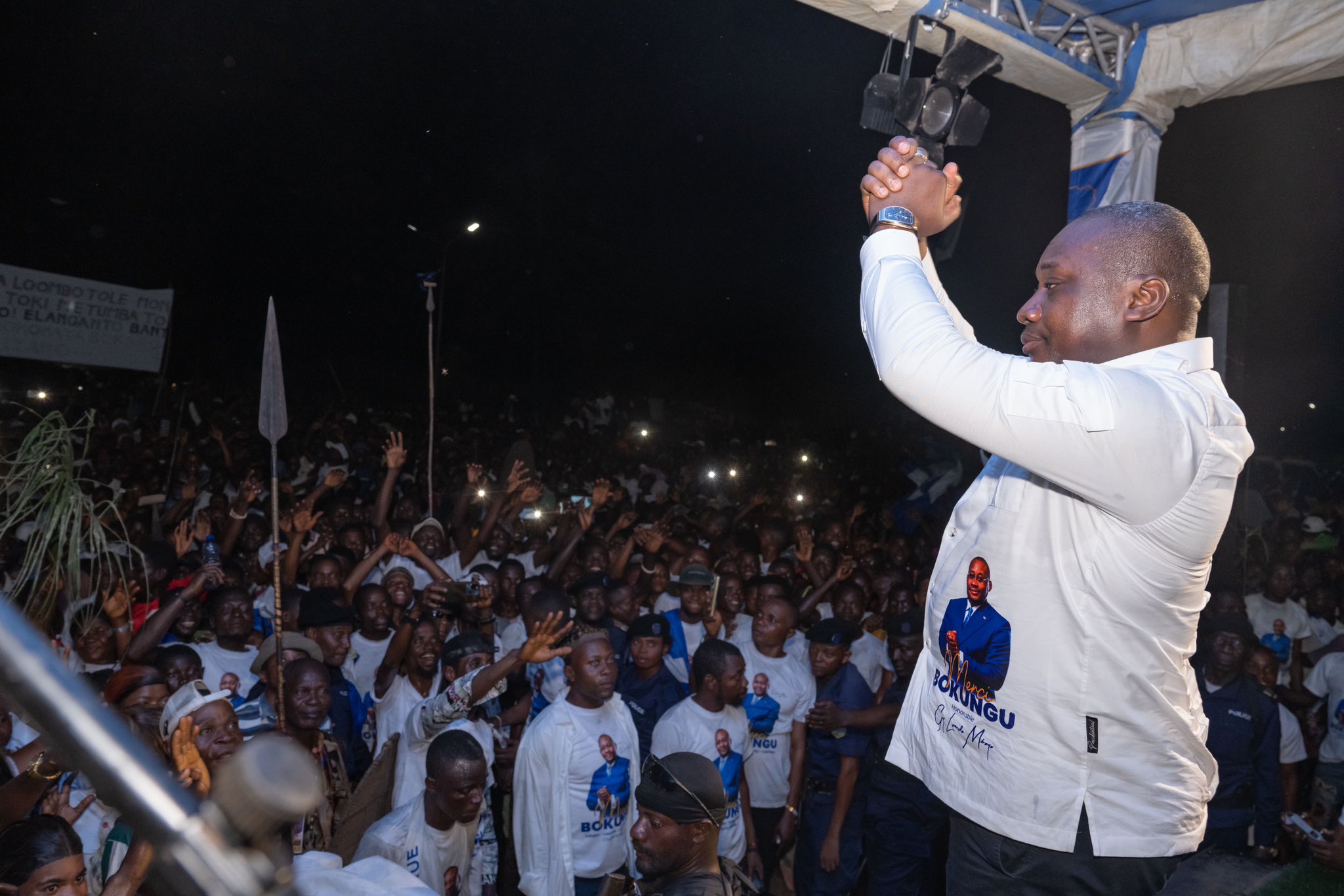 Tshuapa : célébrant la résurrection du Christ avec sa base, l&rsquo;honorable Guy Loando remercie sa base électorale de Bokungu pour son élection en décembre dernier