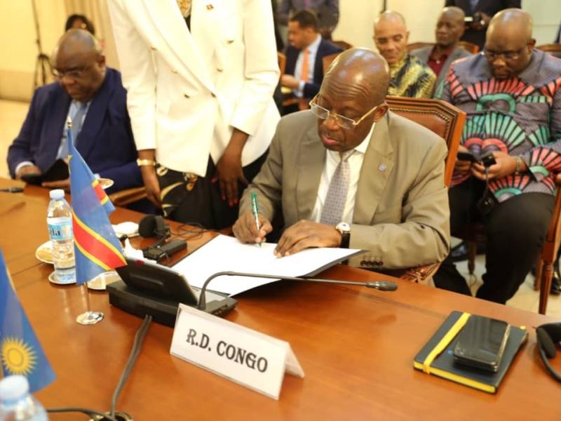 Agression rwandaise : autour de la médiation angolaise, Christophe Lutundula et Vincent Biruta entament les préparatifs de la rencontre Félix Tshisekedi et Paul Kagame