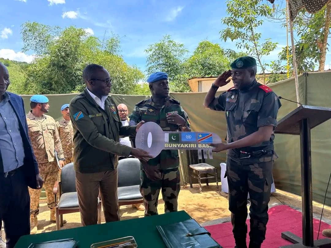 Sud-Kivu : la base onusienne de Bunyakiri transféré aux autorités militaires congolaises