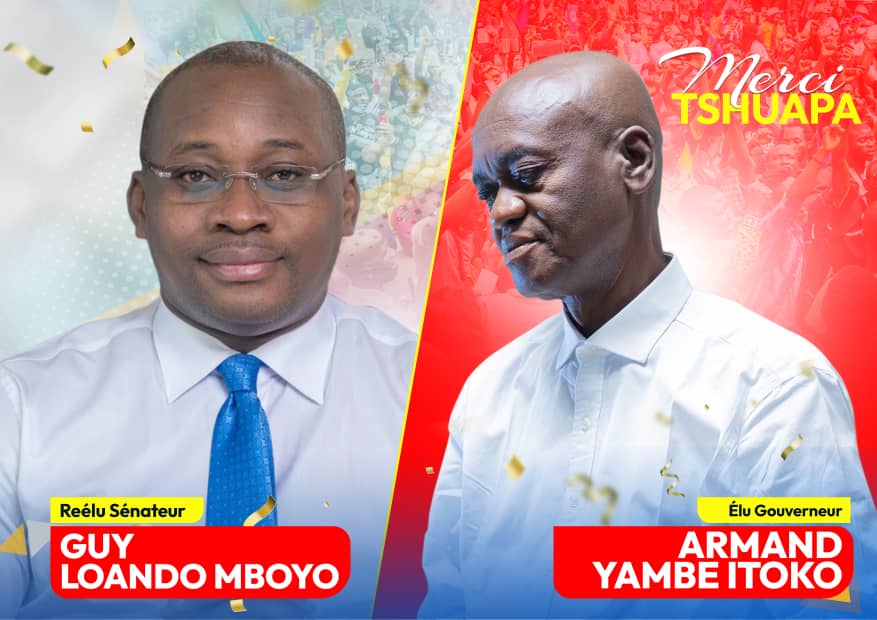 Tshuapa : le parti AREP de l’honorable Guy Loando rafle les 4 sièges à la sénatoriale et fait élire son candidat gouverneur
