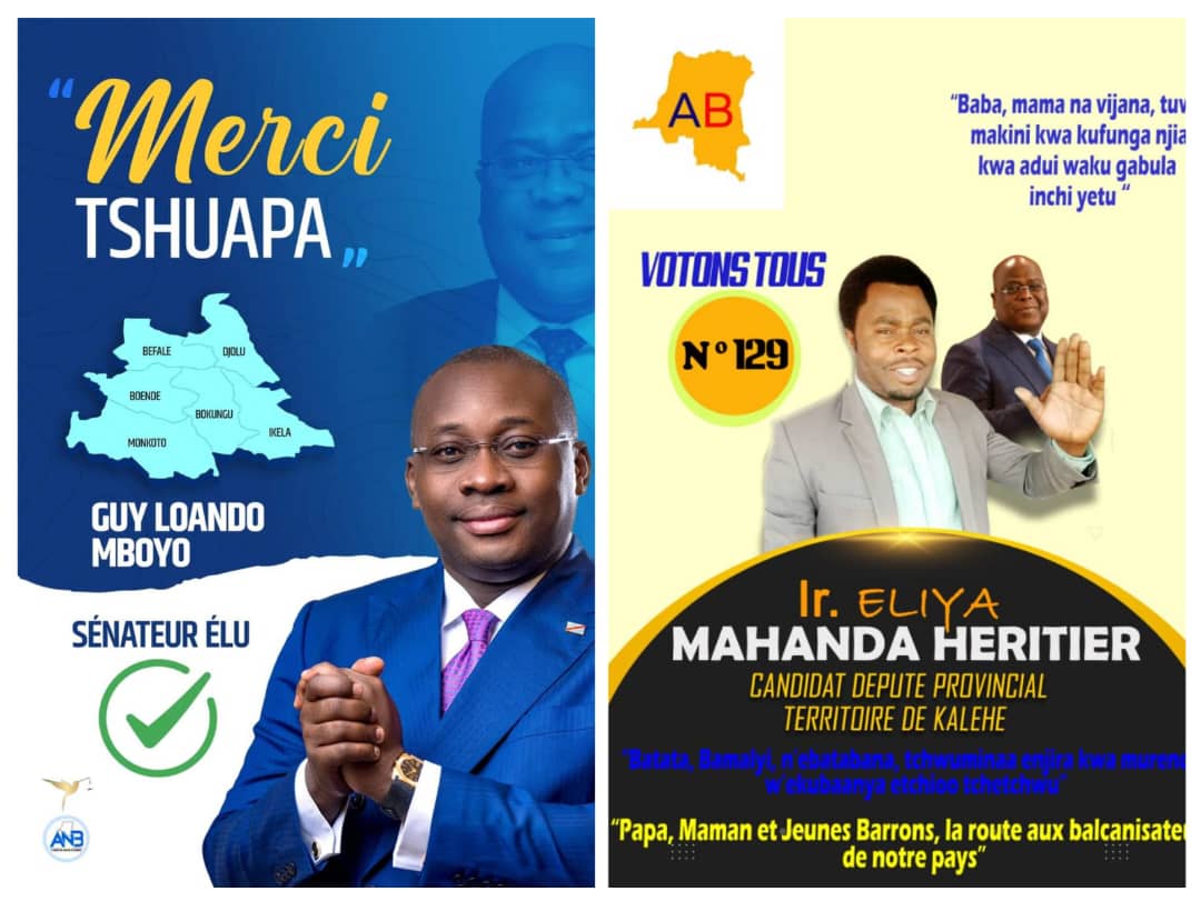 Élections indirectes : Monsieur Eliya Mahanda félicite l&rsquo;honorable Guy Loando et tous les élus sénateurs d&rsquo;AREP 