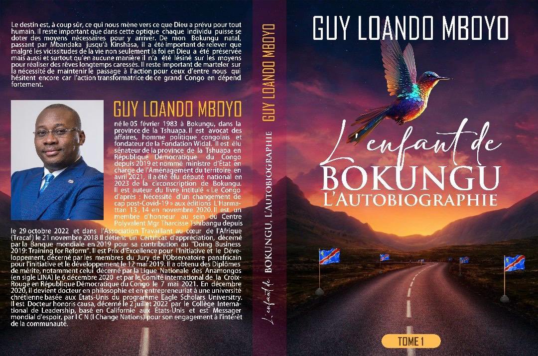 RDC: Publication de l’ouvrage « l’enfant de bokungu autobiographie »par Me Guy loando mboyo