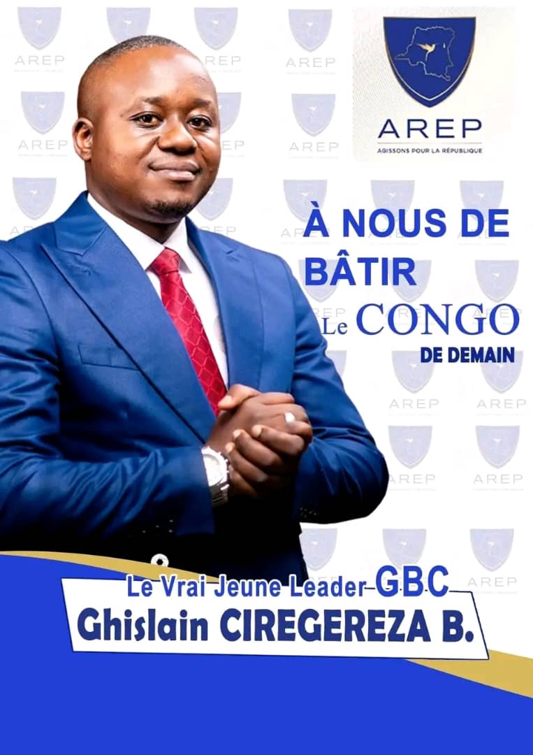 Sud-Kivu : 04 juin 2023 – 04 juin 2024, une année jour pour jour, depuis l&rsquo;adhésion de Ghislain Chiregereza au sein du parti AREP 