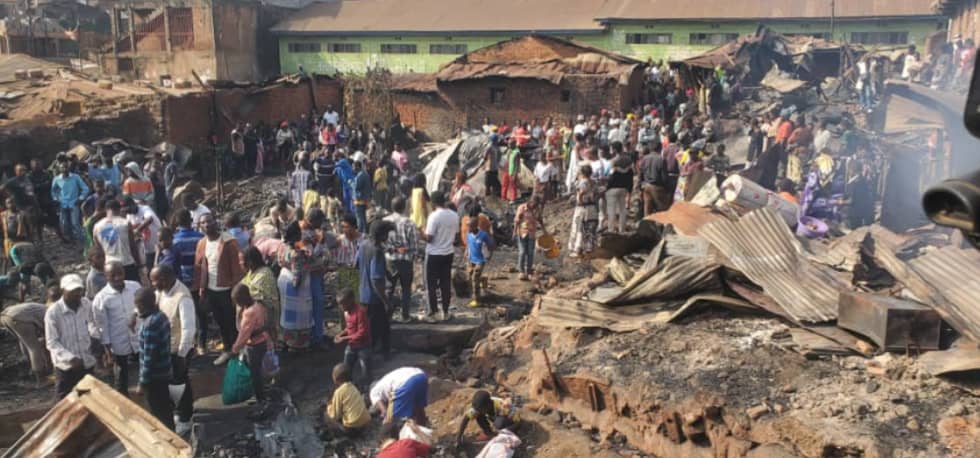 Bukavu : quatre membres d’une même famille meurent dans un incendie à Nkafu 