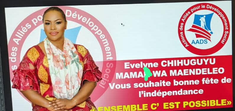 Walungu : Evelyne Cihuguyu célèbre la fête de l&rsquo;indépendance avec la jeunesse