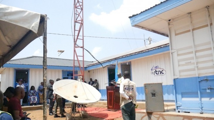 Nord-Kivu : la MONUSCO dote la RTNC / Beni d&rsquo;équipements techniques