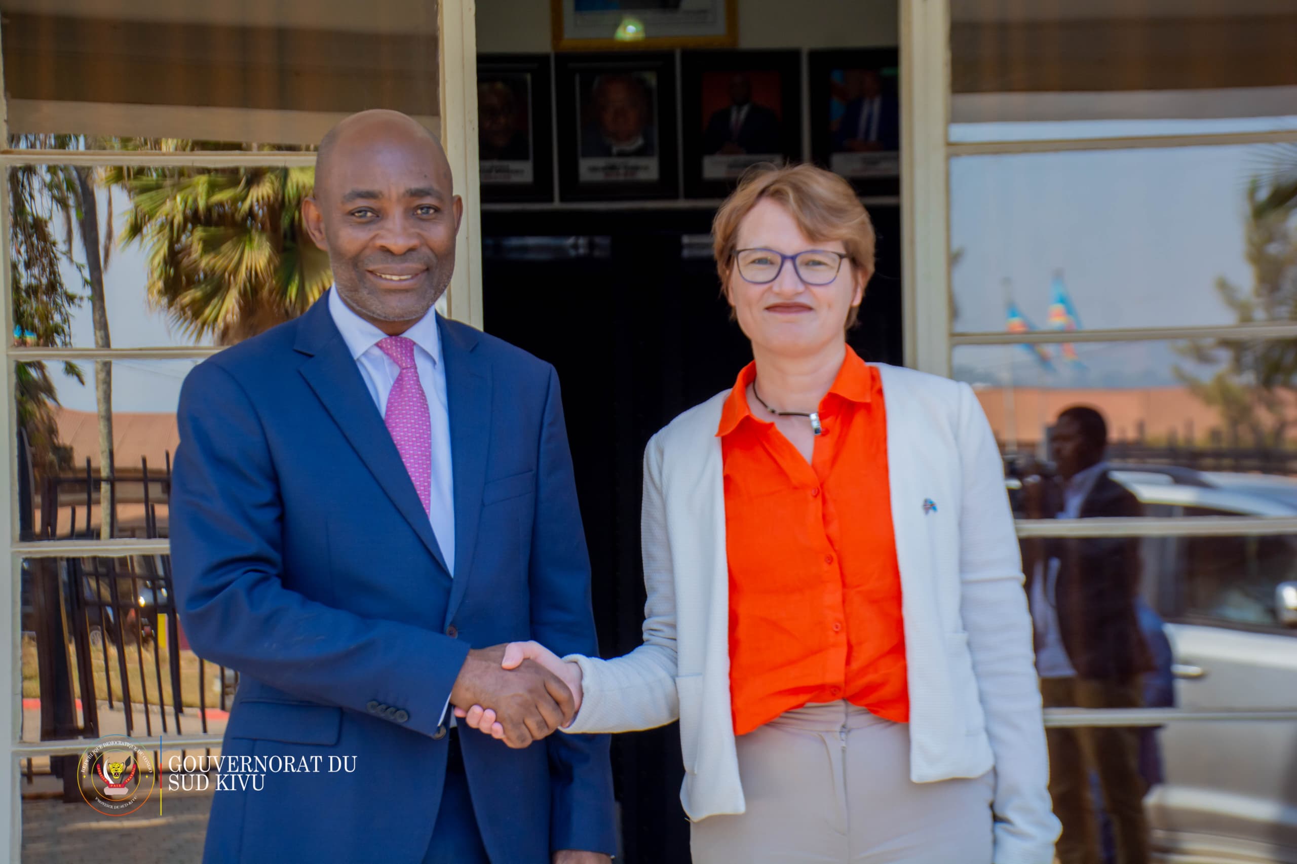 Sud-Kivu: entretien entre le Gouverneur Jean-Jacques Purusi Sadiki et l&rsquo;Ambassadrice britannique Alyson King sur la coopération bilatérale