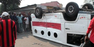 Au moins 3 Congolais morts et une dizaine d’autres blessés dans un accident de circulation à Bugarama au Rwanda