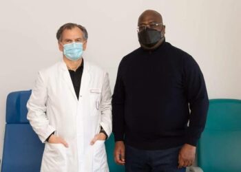 RDC : Félix Tshisekedi soigné en Belgique des suites d’une hernie discale