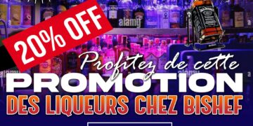 Bukavu : le Resto-Bar BiSHEF annonce une méga promotion de réduction de 20% sur tous ses Vins et Liqueurs