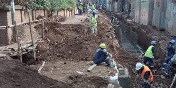Bukavu : l&rsquo;avancement des travaux d&rsquo;asphaltage de la route secondaire feu rouge-Nyawera jugé très lent