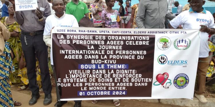Journée internationale des P.A : Au Sud-Kivu, les personnes âgées plaident pour un soutien en leur faveur