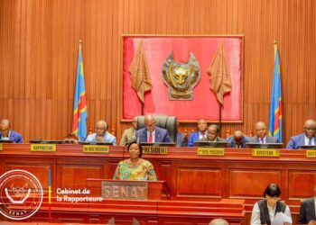 RDC : les sénateurs valident la répartition des postes aux bureaux des commissions
