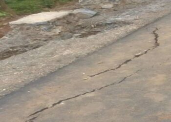 Sud-Kivu : des fissures observées sur le tronçon AMSAR-IITA avant même la fin des travaux