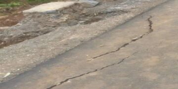 Sud-Kivu : des fissures observées sur le tronçon AMSAR-IITA avant même la fin des travaux