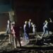 Bukavu : les travaux de réhabilitation de l’avenue Saïo se poursuivent même la nuit