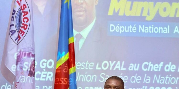 Kinshasa : le député Patrick Munyomo réaffirme sa loyauté envers le Président Félix Tshisekedi et son engagement à œuvrer pour le retour de la paix dans l’Est